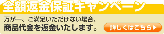 全額返金保証キャンペーン