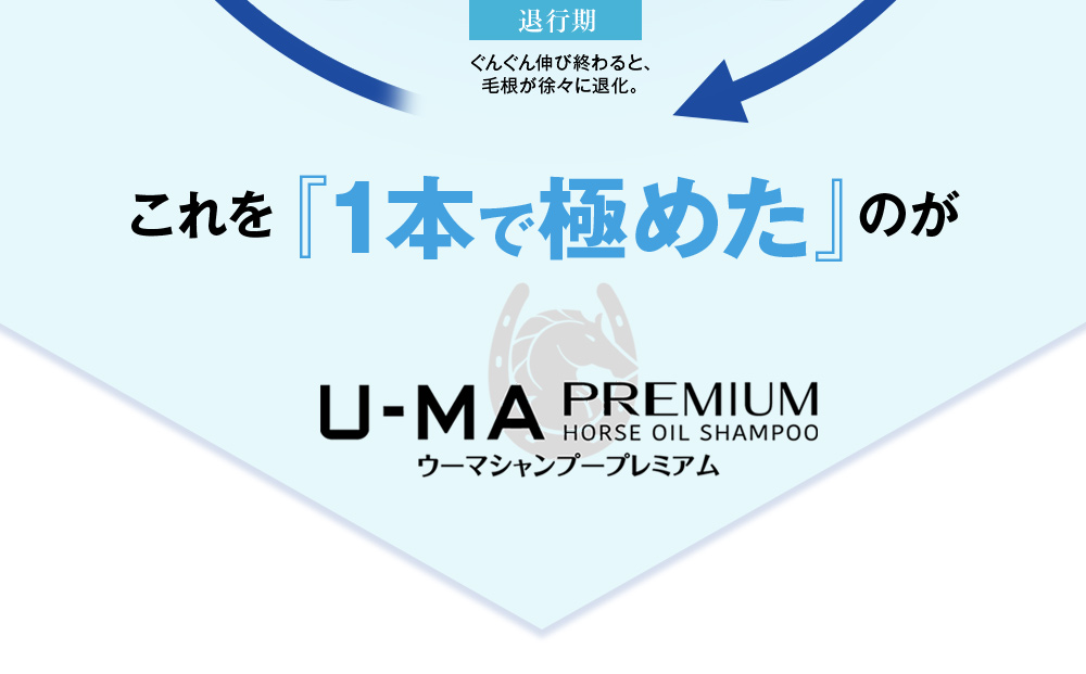 これを「1本で極めた」のがウーマシャンプープレミアム